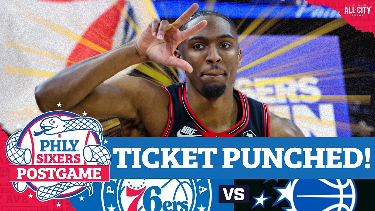 POSTGAME: Tyrese Maxey, 76ers CLINCH 7-SEED, Move On To Play