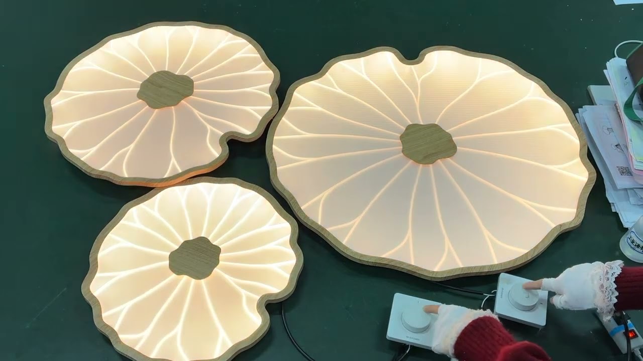 Lotus Leaf Acrylic Ceiling Lamp
