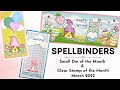 Spellbinders Clear Stamp and Small Die of the Month | March 2022 | Spring Gnomes and Floating Bunny