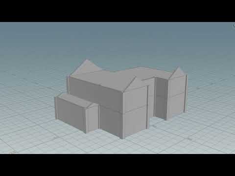 Houdini - Procedural House For Destruction - Part 2 - Wall + Pillar + Floor
