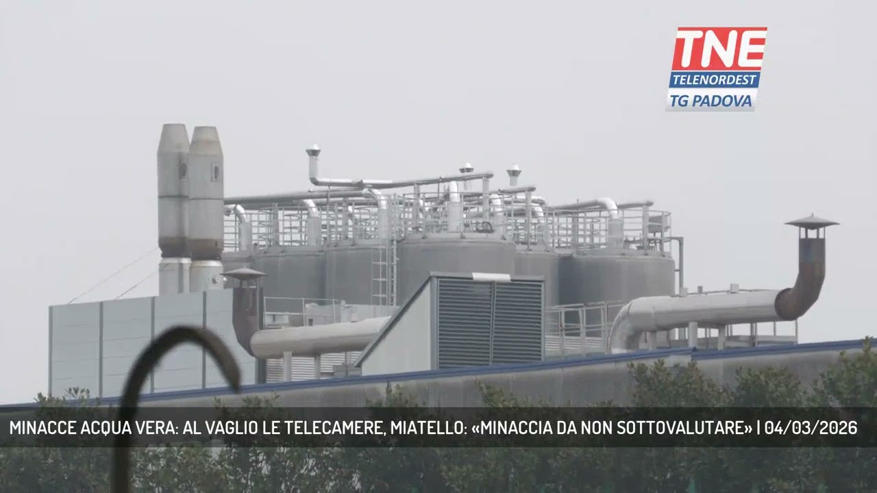 MINACCE ACQUA VERA: AL VAGLIO LE TELECAMERE, MIATELLO: «MINACCIA DA NON SOTTOVALUTARE» | 04/03/2026