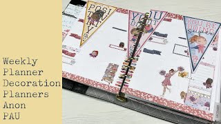Weekly Planner Decoration - Planners Anon PAU @PlumMashable