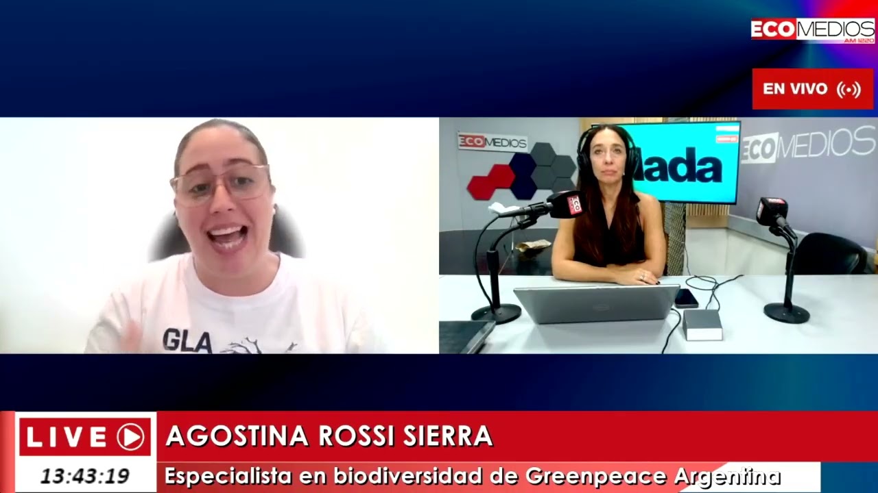 Agostina Rossi Serra (Especialista en Biodiversidad de Greenpeace Argentina) Nada Personal