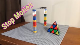 Rubik's Pyramid Stop motion | JL's Maker Space