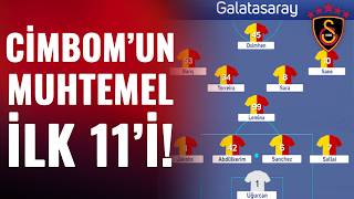 Galatasarayın Fenerbahçe Karşısındaki Muhtemel İlk 11I