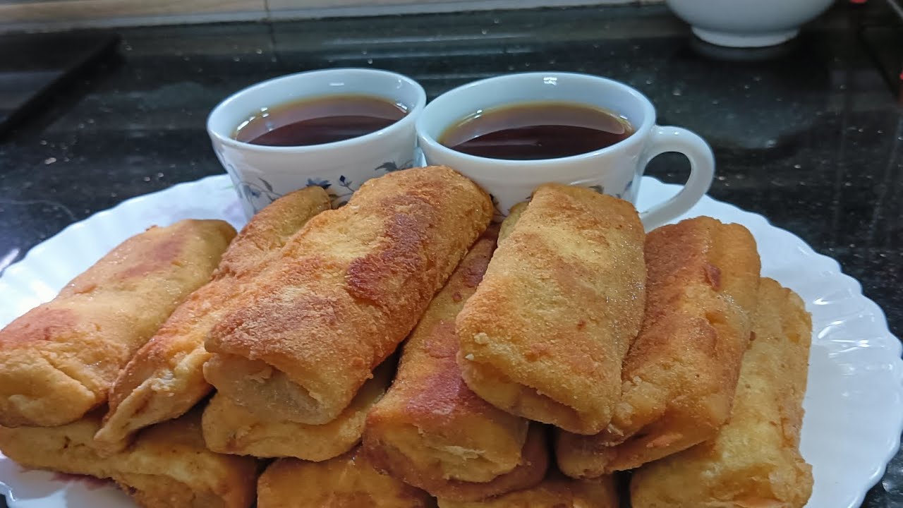 Jingbam dihsha ba bang||potato bread roll||cooking||tiewvlogs