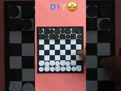 Homemade Chess Boards Using Paper How To Make A Homemade Diy Chess Board
