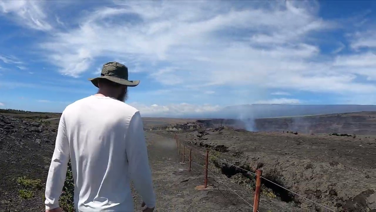 Inside of Hell! Devastation Trail Volcano National Park Big Island Hawaii March 2022
