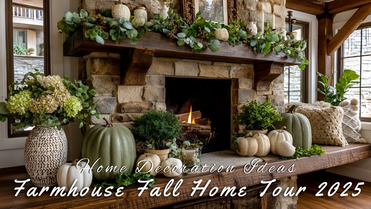Farmhouse Fall Home Tour 2025 | Cozy, Rustic & Timeless