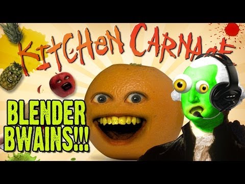 ZGW Plays Annoying Orange Kitchen Carnage Game!!!
