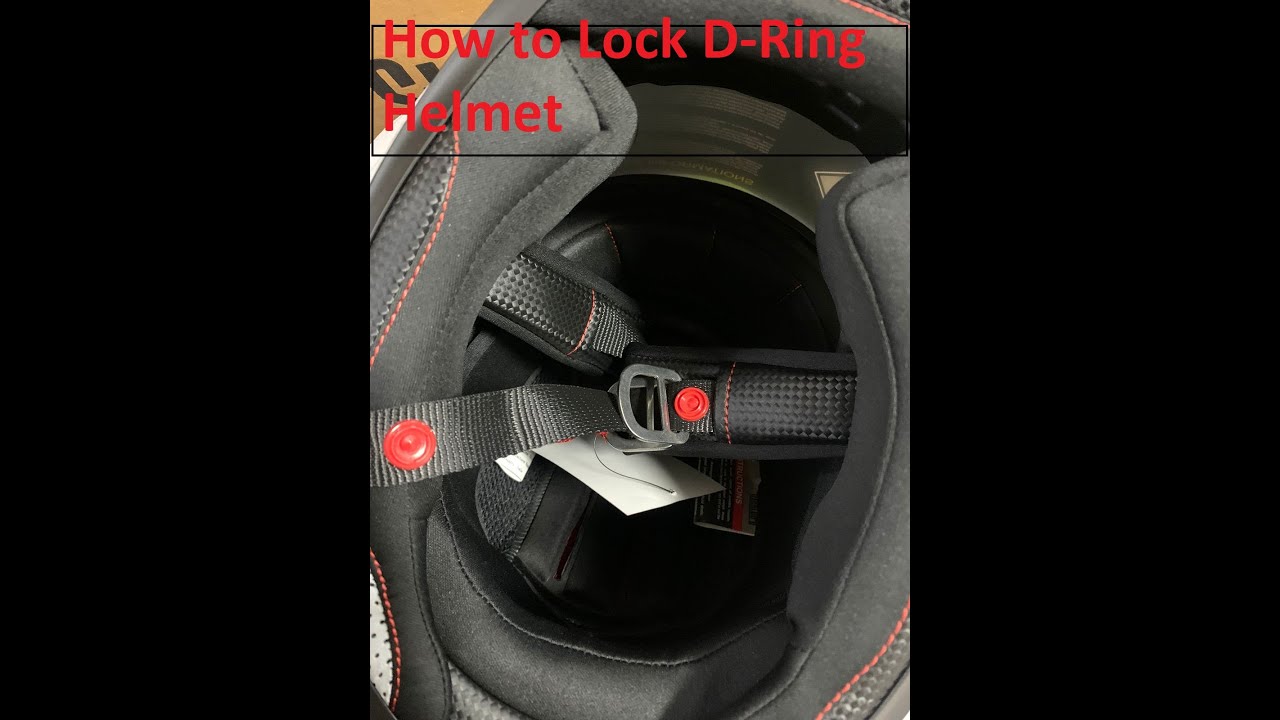 How to tie a D-ring helmet – RiderzPlanet