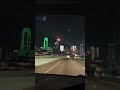 Dallas TX Reunion Tower's blue tonight!