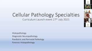 Cellular Pathology curriculum launch