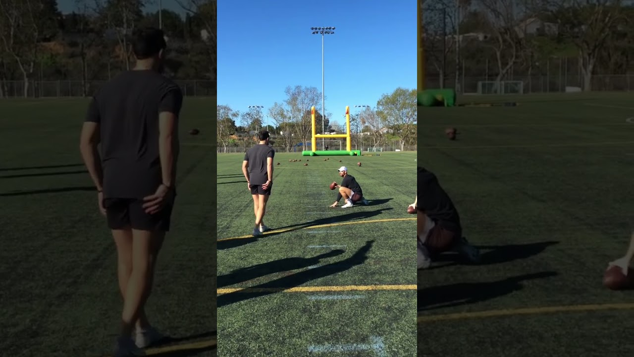 Mock combine. Kick #4. 