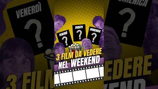 Non sai cosa guardare stasera? Ecco un film. Anzi, 3. E sei a posto per il weekend 😉#consigli