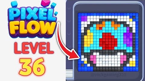 Pixel Flow Level 36 Walkthrough