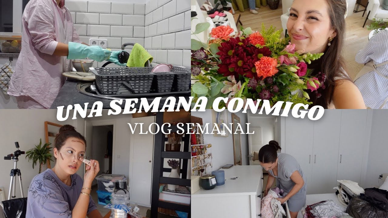 VLOG: una semana juntas: cambio de armario, rutina, estudios... || @laliabenchelef