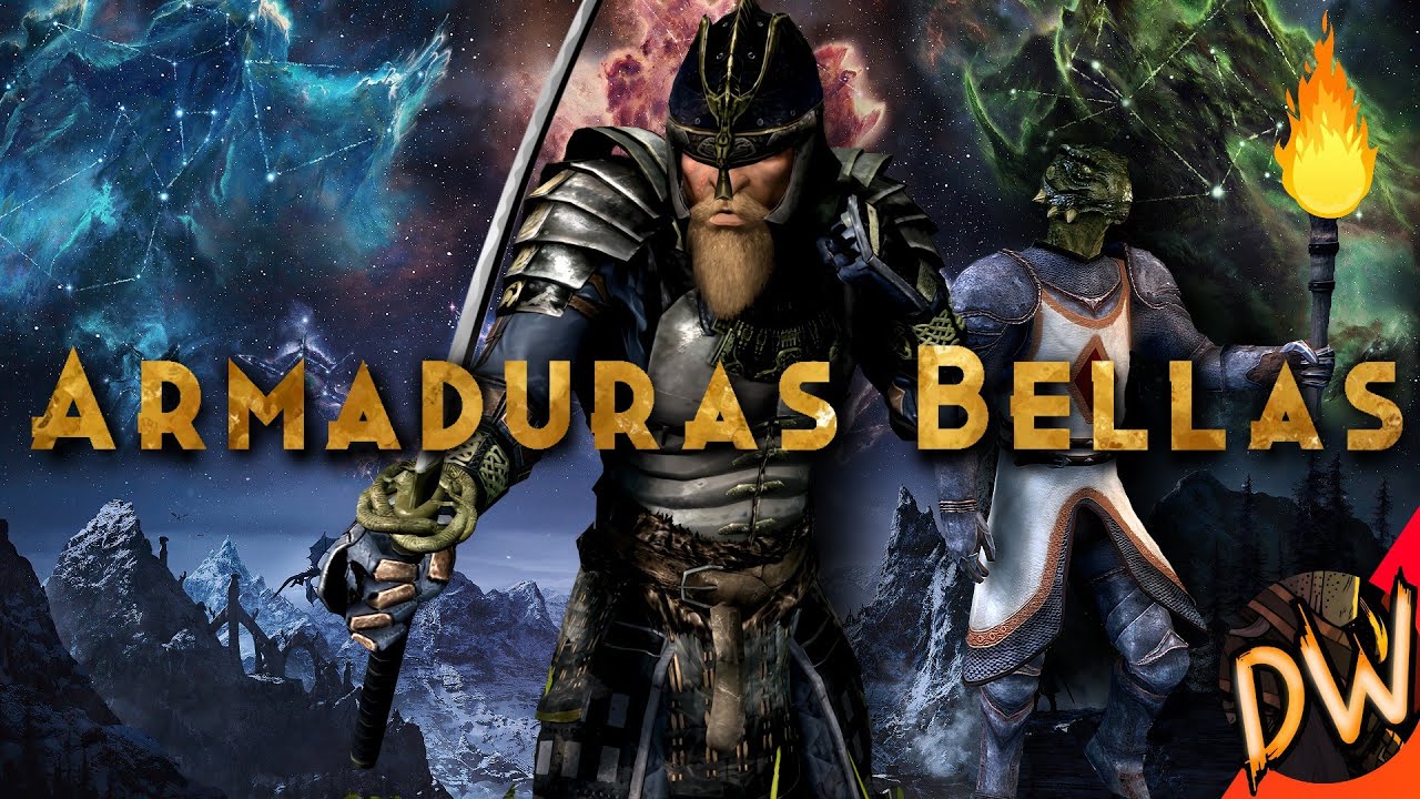 Las 5 Armaduras MÁS Impresionantes de Skyrim