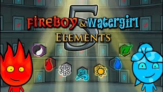 Fireboy and Watergirl 5---All levels of wind temple #fireboyandwatergirl