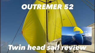 The TradeWind Sail by North Sails on an Outremer 52