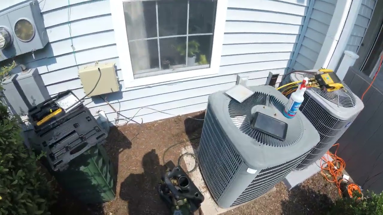 Carrier heatpump  not cooling yearly service call