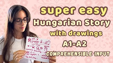SUPER EASY Hungarian Story - "Nóri wants to read" (comprehensible input)