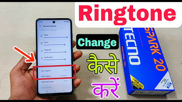 How To Chnage Ringtone Tecno Spark 20 | Tecno Spark 20 Ringtone Kaise Badlen | Ringtone Settings |