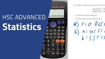 Finding the Correlation Coefficient and Regression Line with your Calculator