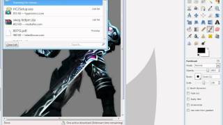 Create avatars or signatures using GIMP