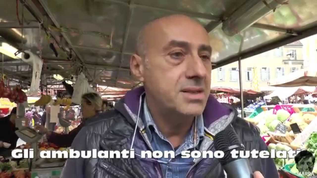 Marra Intervista i commercianti del Mercato della Crocetta