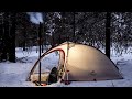 Hot Tent Winter Camping