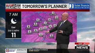 First Alert Forecast at 5 p.m. on 1/26