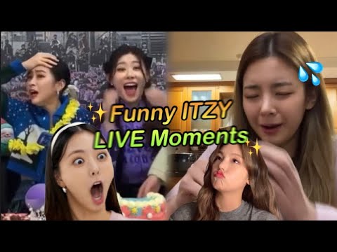 Funny ITZY Live Moments from 2022