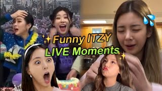 Funny ITZY Live Moments from 2022