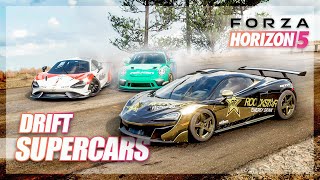 Forza Horizon 5  Drift Supercars! (Build & Drifting)