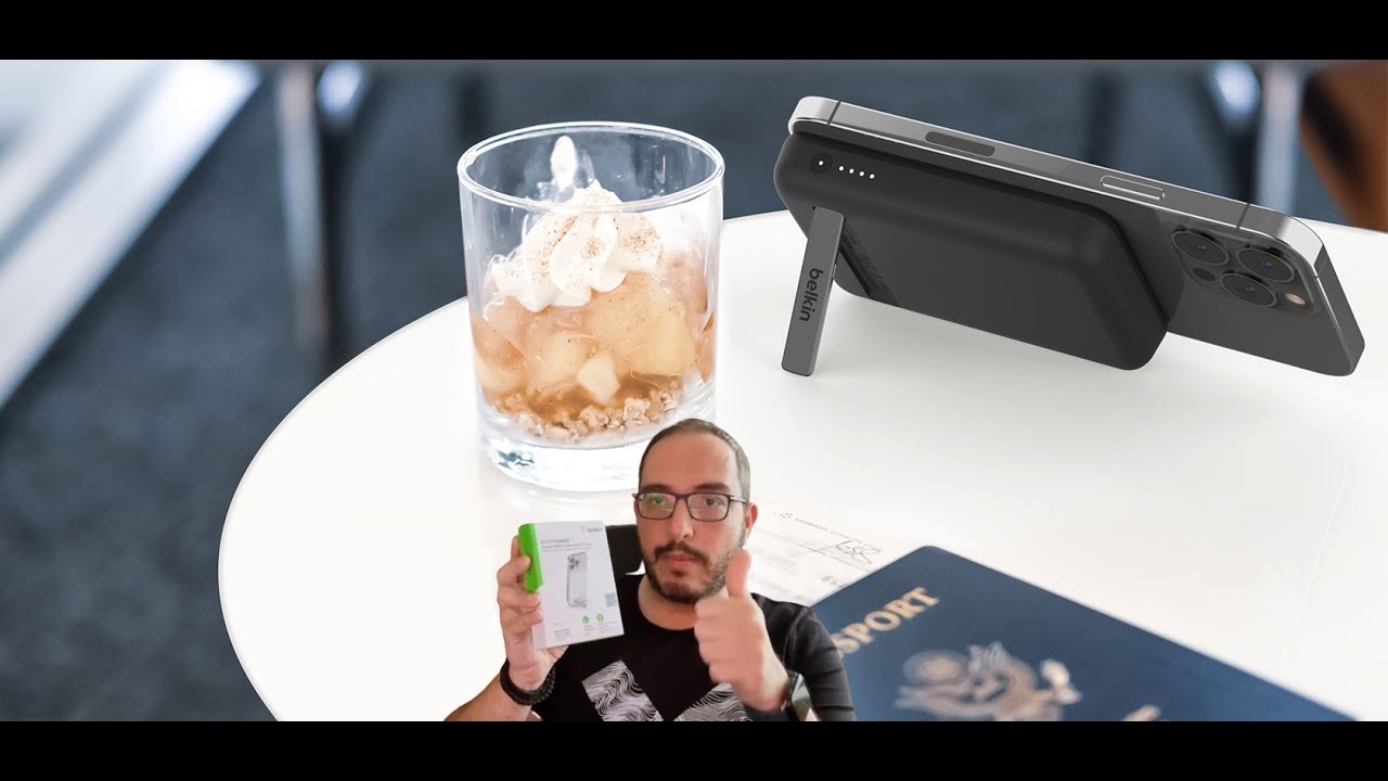 🔋🫵 BELKIN BOOST↑CHARGE Wireless Power Bank 5K + Stand Unboxing