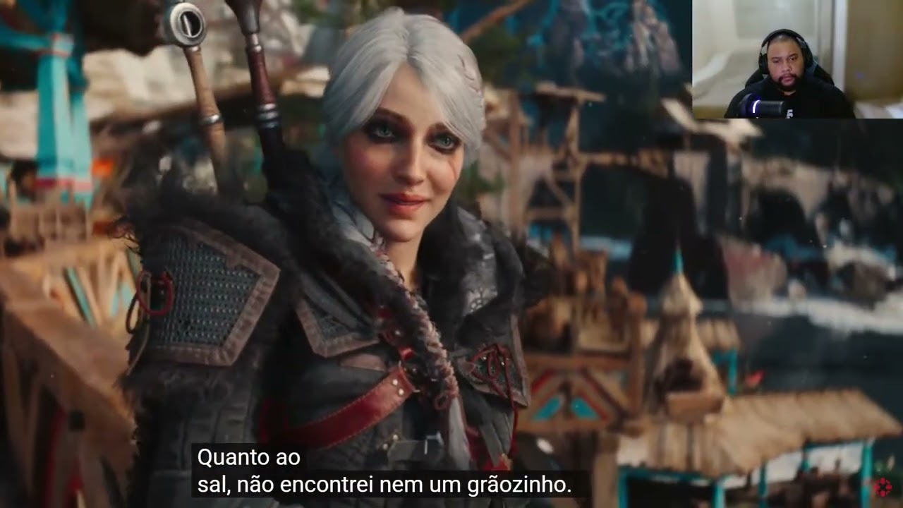 doze12k Reagindo gameplay the witcher 4 e ao Novo Unreal engine