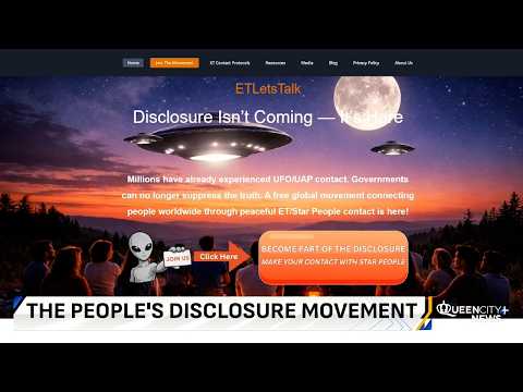 Have You Had Contact With A UAP? The People's Disclosure Movement - We Are Not Alone