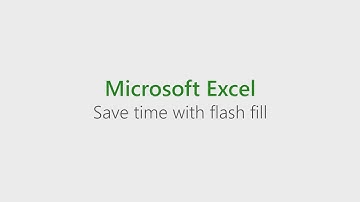 #My365 Excel: Save time with flash fill.