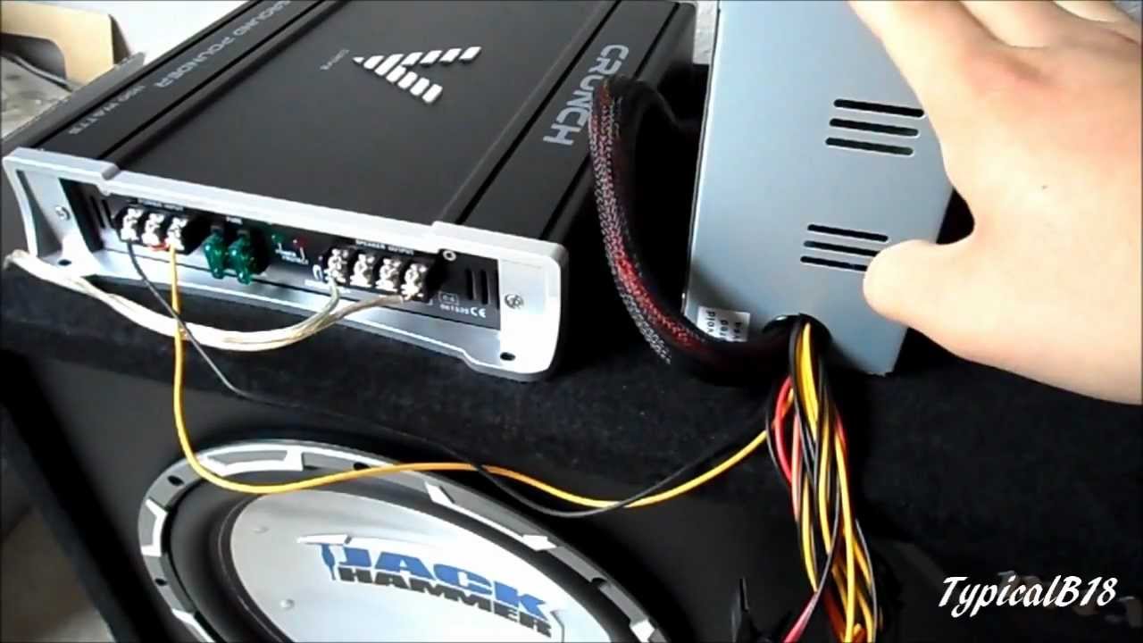 Part 1: (How To) Set Up PSU + Car Amp/Subwoofer In Home (Re-Do Video) - You...