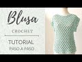 Cómo tejer Blusa a crochet o ganchillo muy fácilmente