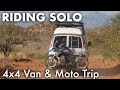 4x4 Van and Motorcycle Trip - Riding Solo in AZ