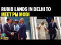 WATCH: US Secretary Marco Rubio And Wife Arrive In Delhi Ahead Of PM Modi Meeting