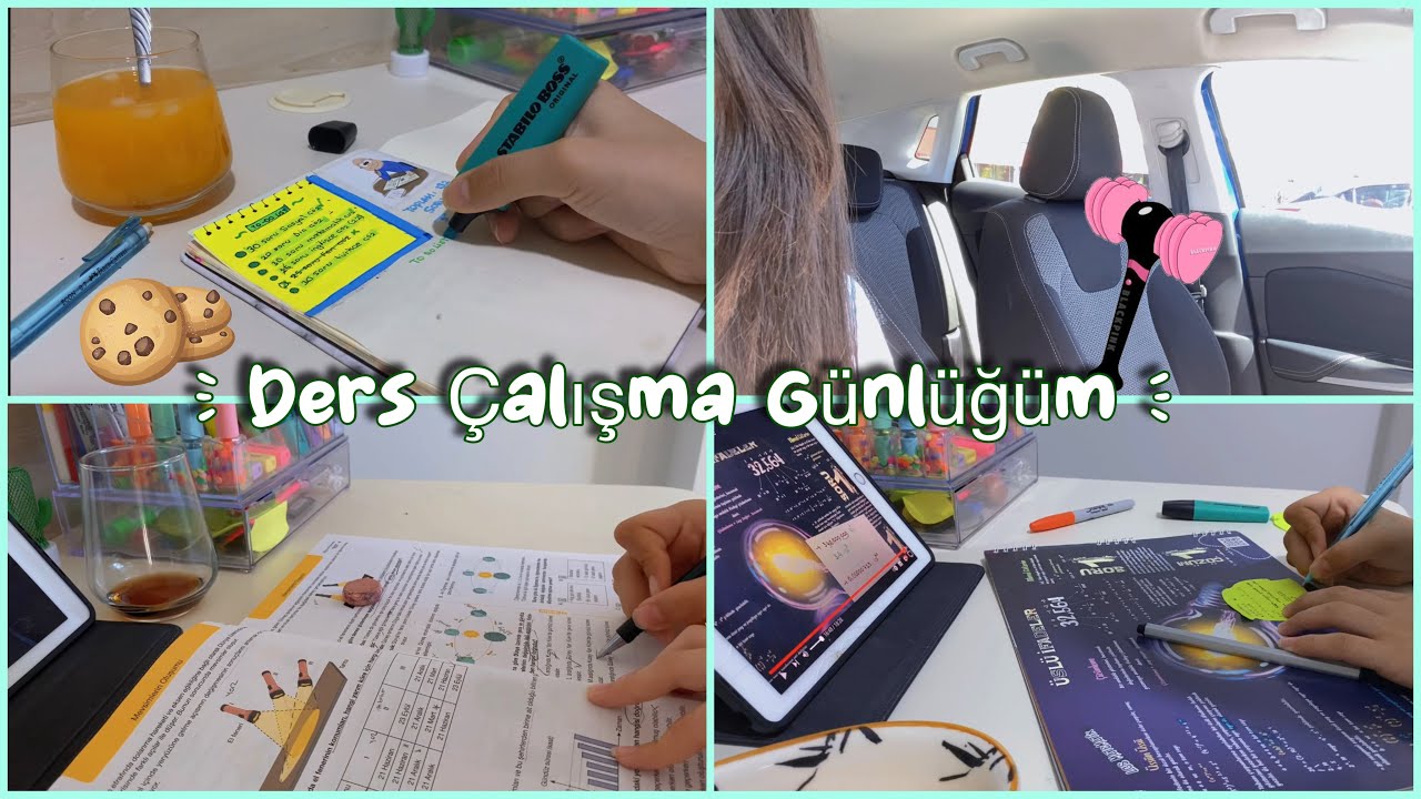 Yaz Tatilinde Lgs’ye nasıl çalışıyorum?🎒🦋✨ / Çatlak Kurabiye/ Sütlü Kahve🧊