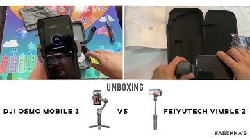 DJI OSMO MOBILE 3 vs FEIYUTECH  VIMBLE 2