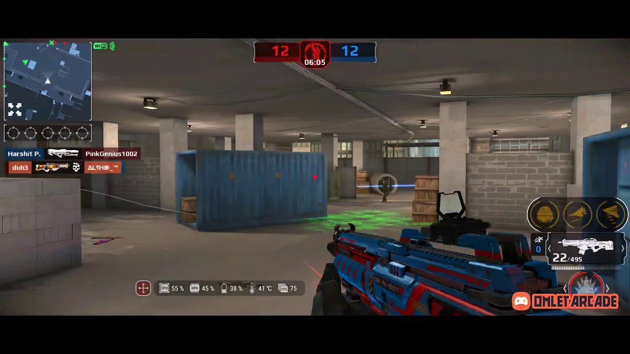 Modern Combat 5 Live Rog5 144Fps Test ||  AmarGamingYT ||