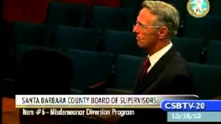 Santa Barbara County Misdemeanor Diversion Program