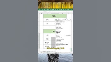 表格打勾打叉的两种方法#办公技巧 #excel #文员 #职场 #每天学习一点点 #办公技巧 #excel技巧 #microsoftoffice