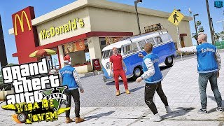 GTA V - Teen Life - We Pulled Up to McDonald's in a Minivan to Prank the Bully | Ep. 46
