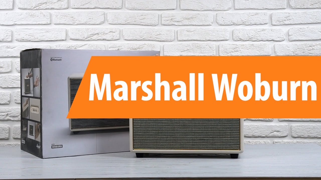 Распаковка Marshall Woburn / Unboxing Marshall Woburn